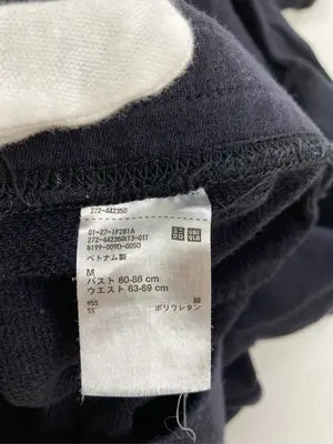 UNIQLO/ユニクロ/スラックス/パンツ/ブラック/m   バスト80-86cm    ウエスト63-69cm