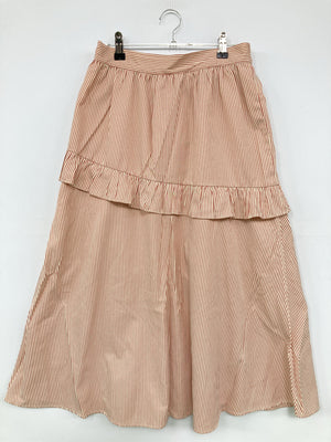 merlot/メルロー/ロングスカート/スカート/ブラウン/F