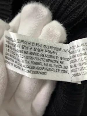ZARA/ザラ/ニット/セーター/トップス/ブラック/USA L