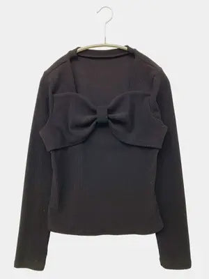 Shang Pin/Tシャツ/カットソー/トップス/ブラック/M