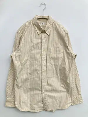 UNIQLO/ユニクロ/シャツ/ブラウス/トップス/ベージュ/S