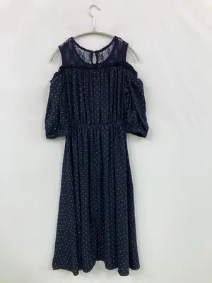 COLZA/コルザ/ワンピース/ワンピース/ドレス/ネイビー/M