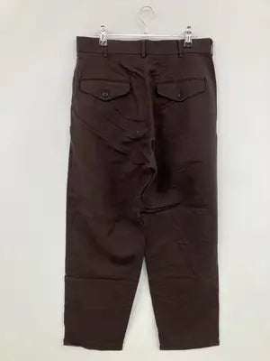 green label relaxing/グリーンレーベルリラクシング/スラックス/パンツ/ブラウン/S