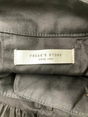FREAK'S STORE/フリークスストア/シャツワンピース/ワンピース/ドレス/ブラック/F
