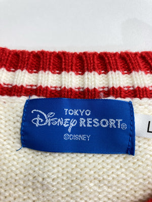 TOKYO DISNEY RESORT/トウキョウディズニーリゾート/ニット/セーター/トップス/ホワイト/L