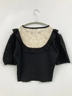 ZARA/ザラ/Tシャツ/カットソー/トップス/ブラック/EUR L