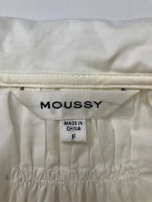 MOUSSY/マウジー/シャツ/ブラウス/トップス/アイボリー/F