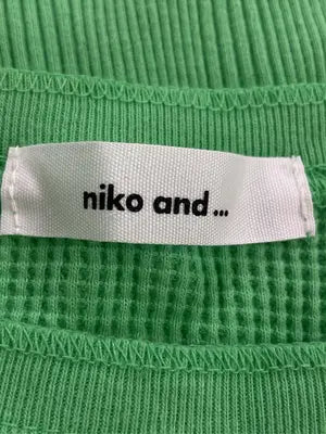 niko and .../ニコアンド/Tシャツ/カットソー/トップス/ライトグリーン/M