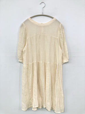 RETRO GIRL/レトロガール/シャツワンピース/ワンピース/ドレス/アイボリー/F