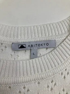 ABITOKYO/アビトーキョー/Tシャツ/カットソー/トップス/ホワイト/L