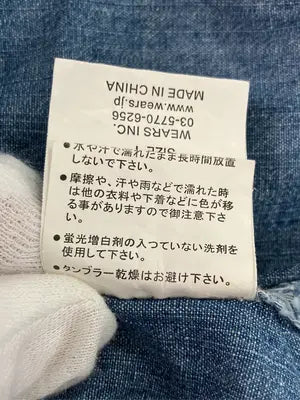 W closet wears inc/シャツワンピース/ワンピース/ドレス/ブルー/F