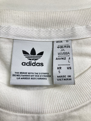 adidas/アディダス/Tシャツ/カットソー/トップス/ホワイト/S