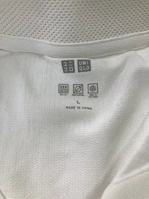 UNIQLO/ユニクロ/ポロシャツ/トップス/ホワイト/L