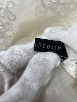 PAGE BOY/ページボーイ/シャツ/ブラウス/トップス/アイボリー/F