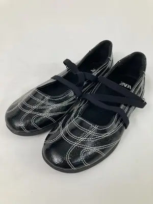 ZARA/ザラ/バレエシューズ/シューズ/ブラック/36