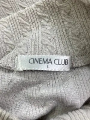 CINEMA CLUB/シネマクラブ/ニット/セーター/トップス/ベージュ/L