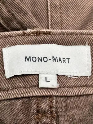 MONO-MART/モノマート/デニムパンツ/パンツ/ブラウン/L