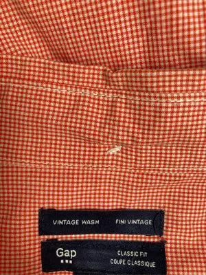 GAP/ギャップ/シャツ/ブラウス/トップス/オレンジ/XL