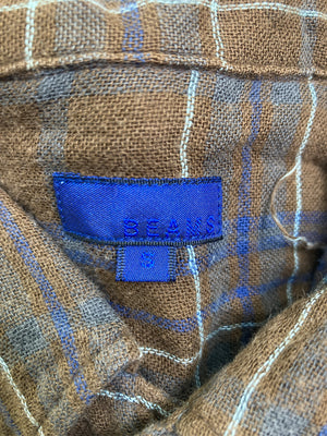 シャツ/ブラウス/トップス/ブラウン/S