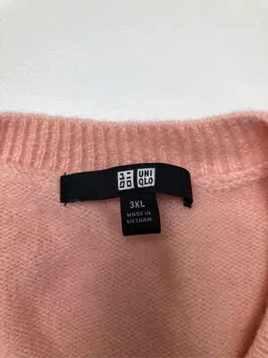UNIQLO/ユニクロ/ニット/セーター/トップス/ピンク/3XL