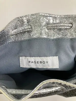 PAGEBOY/ページボーイ/ショルダーバッグ/バッグ/シルバー