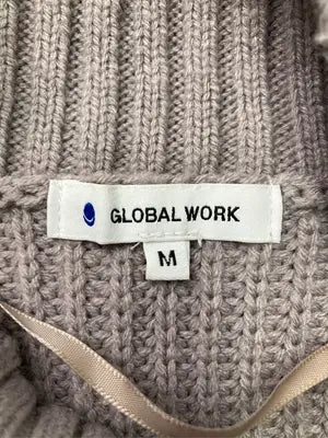 GLOBAL WORK/グローバルワーク/ニット/セーター/トップス/ベージュ/M