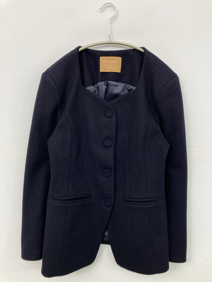 Les Beiges/カーディガン/ボレロ/トップス/ネイビー/F