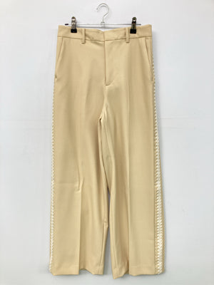 BEAUTY&YOUTH/ビューティーアンドユース/スラックス/パンツ/ベージュ/M