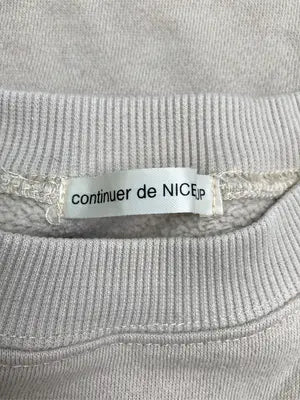 continuer de NICE CLAUP/コンティニューデナイスクラップ/スウェット/トップス/ベージュ