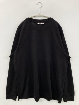 UNIQLO U/ユニクロユー/スウェット/トップス/ブラック/XL