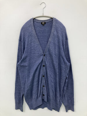 UNIQLO/ユニクロ/カーディガン/ボレロ/トップス/ブルー/XL