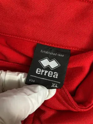 errea/ジャージ/トラックジャケット/トップス/レッド/XL