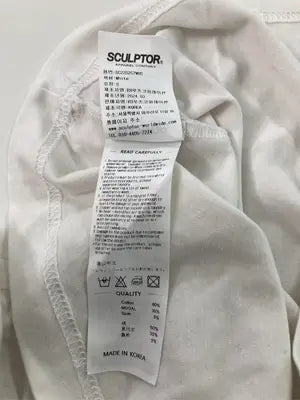SCULPTOR/スカルプター/Tシャツ/カットソー/トップス/アイボリー/SMALL