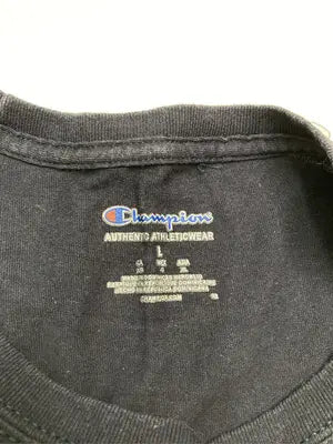 Champion/チャンピオン/Tシャツ/カットソー/トップス/ブラック/L