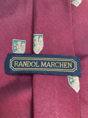 RANDOL MARCHEN/ネクタイ/ファッション雑貨/レッド