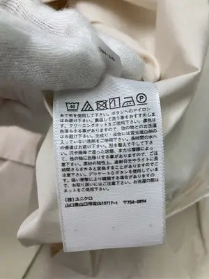 UNIQLO +J/シャツ/ブラウス/トップス/ベージュ/L