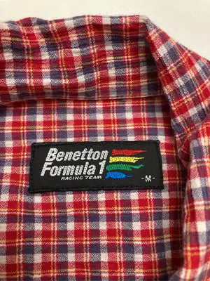 Benetton Formula1/ベネトンフォーミュラワン/シャツ/ブラウス/トップス/レッド/M