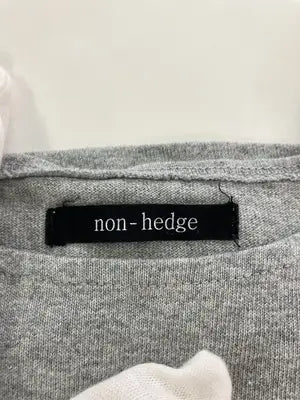 non-hedge/ノンヘッジ/ノースリーブ/トップス/グレー