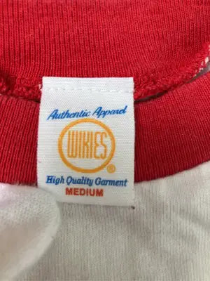 WIKIES/Tシャツ/カットソー/トップス/ホワイト/MEDIUM