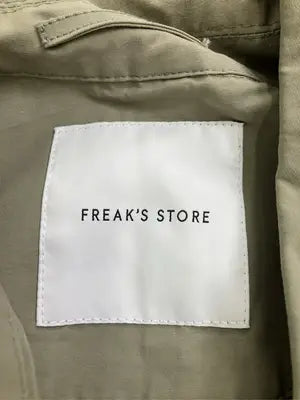FREAK'S STORE/フリークスストア/ステンカラーコート/ジャケット/アウター/カーキ/M