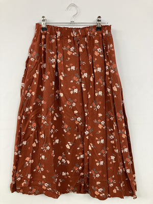 Samansa Mos2/サマンサモスモス/ロングスカート/スカート/ブラウン/M