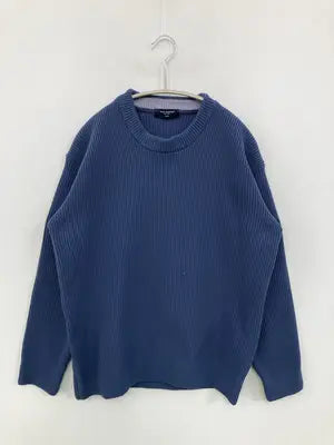 BACK NUMBER/バックナンバー/ニット/セーター/トップス/ブルー/MEDIUM