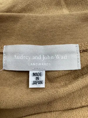 Audrey and John Wad/オードリーアンドジョンワッド/ノースリーブ/トップス/ブラウン/F
