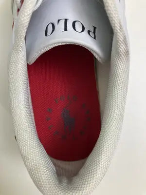 Polo Ralph Lauren/ポロラルフローレン/スニーカー/シューズ/ホワイト/23.5CM