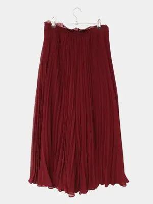 ZARA/ザラ/ロングスカート/スカート/レッド/USA XS