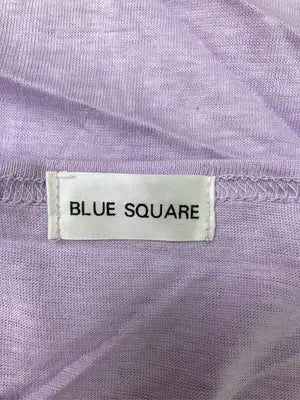 BLUE Squares/Tシャツ/カットソー/トップス/パープル
