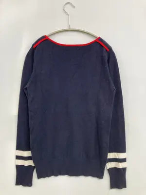 DOUBLE STANDARD CLOTHING/ダブルスタンダードクロージング/ニット/セーター/トップス/ネイビー/38