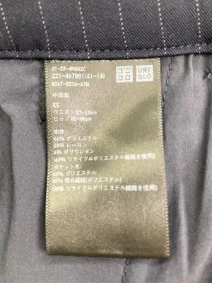 UNIQLO/ユニクロ/その他パンツ/パンツ/ブラック/xs