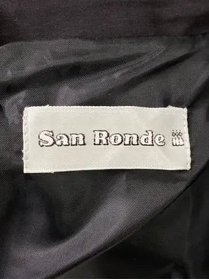 San Ronde/トレンチコート/ジャケット/アウター/ブラック/M