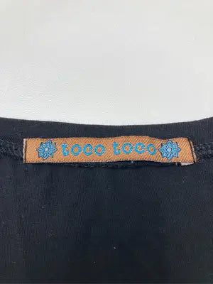 toco toco/Tシャツ/カットソー/トップス/ブラック